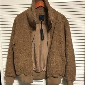 Cotton On Tan Sherpa Jacket